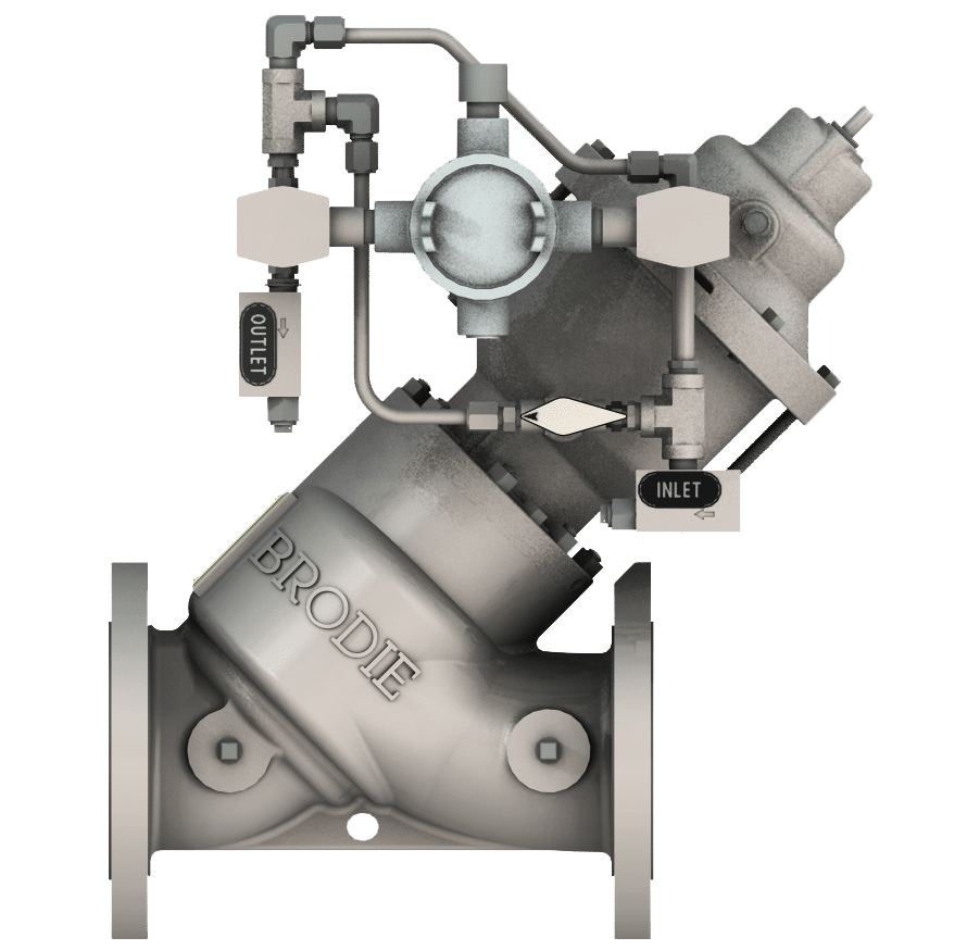 BV28 Power Cylinder Operated